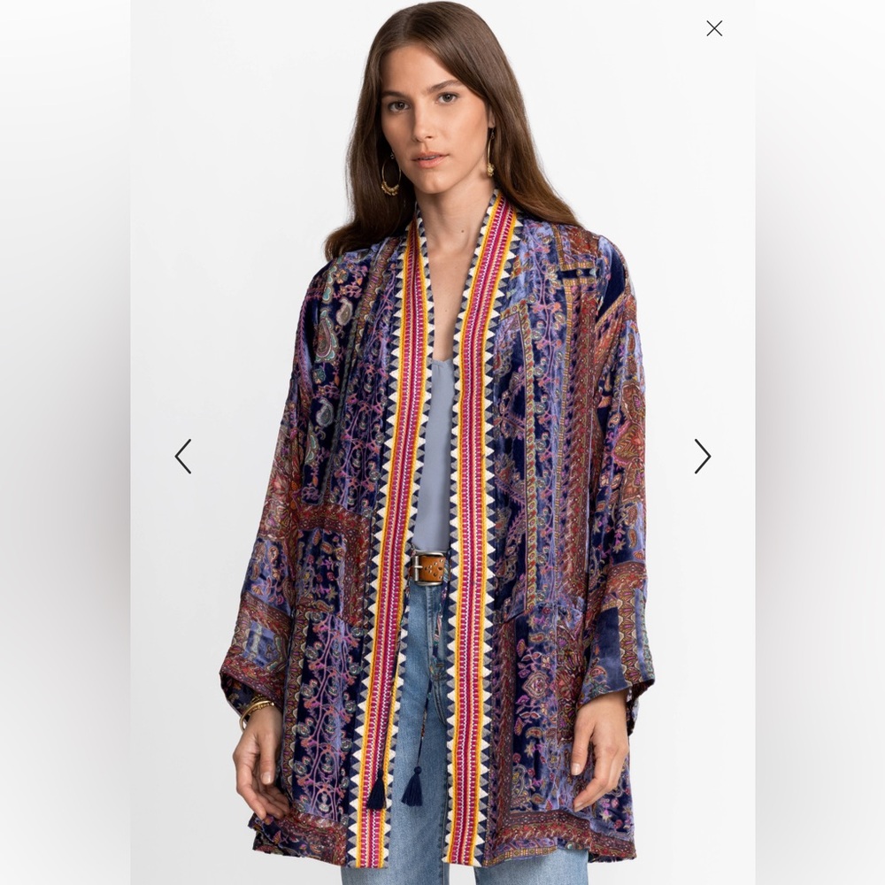 Johnny Was Omo Burnout Cardigan New with tags - Picture 2 of 11